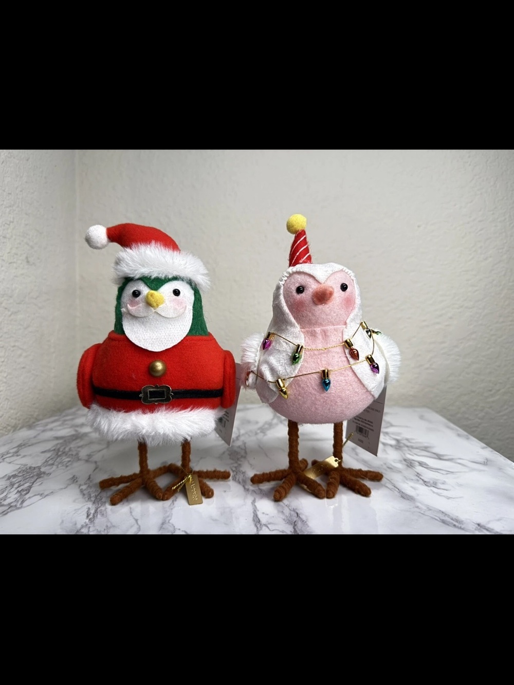 2023 Target Featherly Friends | DAPPER SANTA | TINSEL|Wondershop Christmas Bird